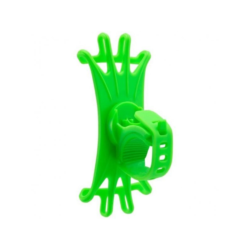 Rowerowy uchwyt na telefon gumowy ROCKBROS (LF436G) zielony