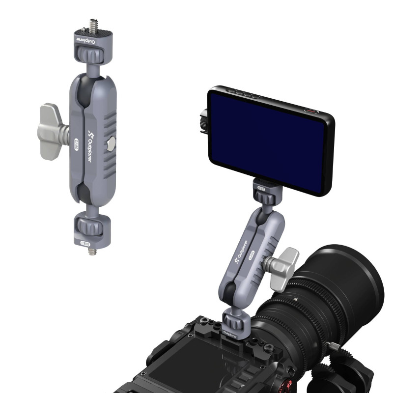 Uniwersalne ramie, dwa adaptery montażowe fotograficzne Outplorer MA10 Uniwersalne ramie, dwa adaptery montażowe fotograficzne Outplorer MA10
