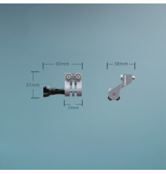 Adapter krótki do kamery GoPro / lampki rowerowej Outplorer GM10