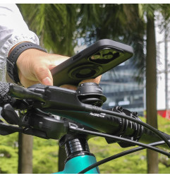 QUICK LAUNCH uchwyt na telefon do mostka rowerowego Outplorer QB02