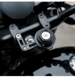 QUICK LAUNCH uchwyt na telefon z amortyzacją i ramieniem do mostka motocyklowego Outplorer QM03