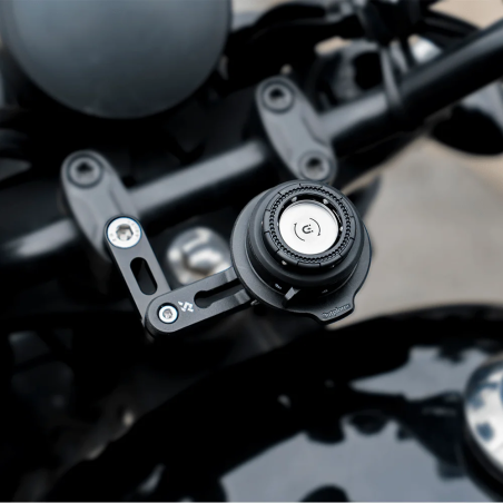 QUICK LAUNCH uchwyt na telefon z amortyzacją i ramieniem do mostka motocyklowego Outplorer QM03