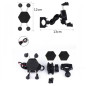Uchwyt motocyklowy na telefon USB ROXAR Uchwyt motocyklowy na telefon USB ROXAR