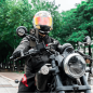 QUICK LAUNCH uchwyt na telefon z amortyzacją i ramieniem na gniazdo lusterka motocyklowego Outplorer QM05 QUICK LAUNCH uchwyt na telefon z amortyzacją i ramieniem na gniazdo lusterka motocyklowego Outplorer QM05