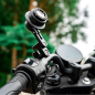 QUICK LAUNCH uchwyt na telefon z amortyzacją i ramieniem na klamkę sprzęgła motocyklowego Outplorer QM06