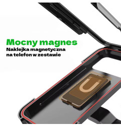 Uniwersalny, rowerowy uchwyt na telefon, wodoodporny