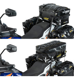 LOBOO Torba motocyklowa TPU czarna 40L (z hermetycznym zamkiem błyskawicznym)