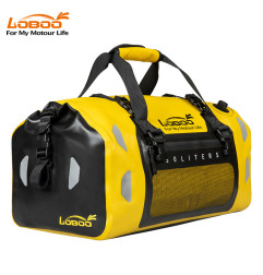 LOBOO Torba motocyklowa TPU żółta 50L