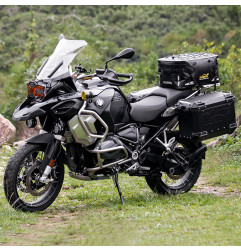 LOBOO Torba motocyklowa TPU czarna 40L (z hermetycznym zamkiem błyskawicznym)