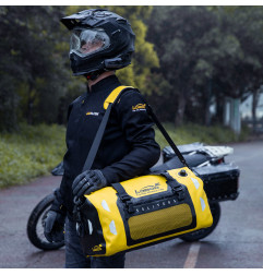 LOBOO Torba motocyklowa TPU żółta 50L