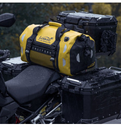 LOBOO Torba motocyklowa TPU żółta 50L