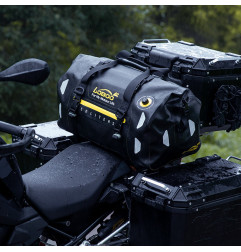 LOBOO Torba motocyklowa TPU żółta 50L