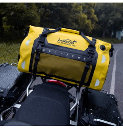 LOBOO Torba motocyklowa TPU żółta 50L