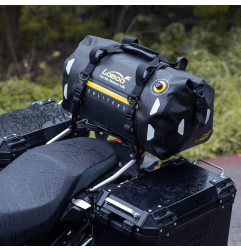 LOBOO Torba motocyklowa TPU żółta 50L