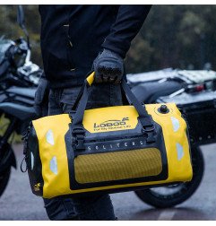LOBOO Torba motocyklowa TPU żółta 50L