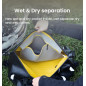 LOBOO Torba motocyklowa TPU żółta 50L LOBOO Torba motocyklowa TPU żółta 50L