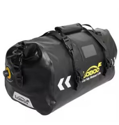 LOBOO Torba motocyklowa PVC czarna 66L (classic)