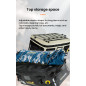 LOBOO Torba motocyklowa TPU czarna 40L (z hermetycznym zamkiem błyskawicznym) LOBOO Torba motocyklowa TPU czarna 40L (z hermetycznym zamkiem błyskawicznym)