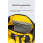 LOBOO Torba motocyklowa PVC żółta 66L (z kieszenią separacyjną na mokre rzeczy) LOBOO Torba motocyklowa PVC żółta 66L (z kieszenią separacyjną na mokre rzeczy)