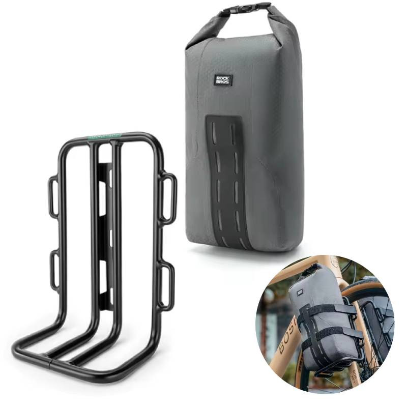 Rockbros torba, sakwa na przedni widelec + zestaw do montażu 30140089001 Rockbros torba, sakwa na przedni widelec + zestaw do montażu 30140089001