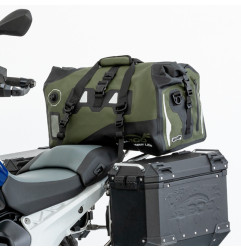 LOBOO Torba motocyklowa PVC żółta 50L (z kieszenią separacyjną na mokre rzeczy)