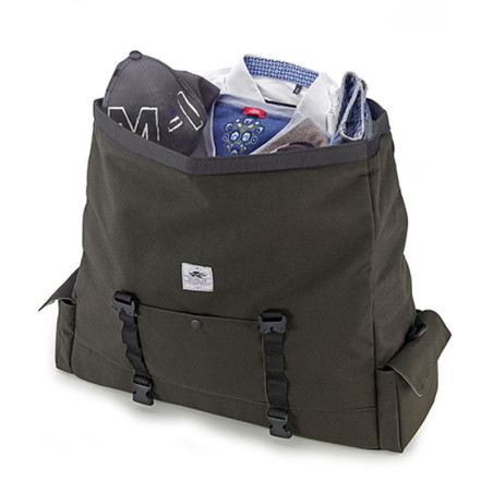 KAPPA TORBA NA SIEDZENIE, BAGAŻNIK LUB RAMIĘ 26L (WYS. 29 X SZER. 48 X GŁ. 19CM) KOLOR OLIWKOWY CIEMNY (CAFE RACER RAMBLER)