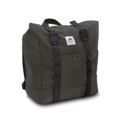 KAPPA TORBA BOCZNA / SAKWA ( PLECAK ) 17L (WYS. 40 X SZER. 28 X GŁ. 15CM) KOLOR OLIWKOWY CIEMNY (CAFE RACER RAMBLER)