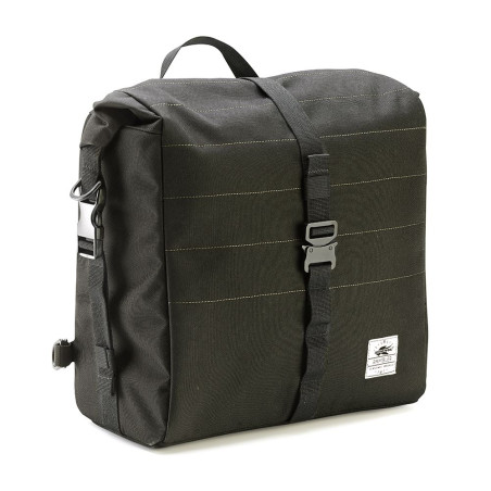 KAPPA TORBA BOCZNA / SAKWA 13L (WYS. 29 X SZER. 29 X GŁ. 16CM) KOLOR CZARNY (CAFE RACER RAMBLER) - WYCOFANA Z OFERTY