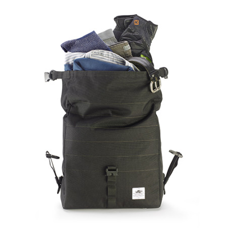 KAPPA TORBA BOCZNA / SAKWA 13L (WYS. 29 X SZER. 29 X GŁ. 16CM) KOLOR CZARNY (CAFE RACER RAMBLER) - WYCOFANA Z OFERTY