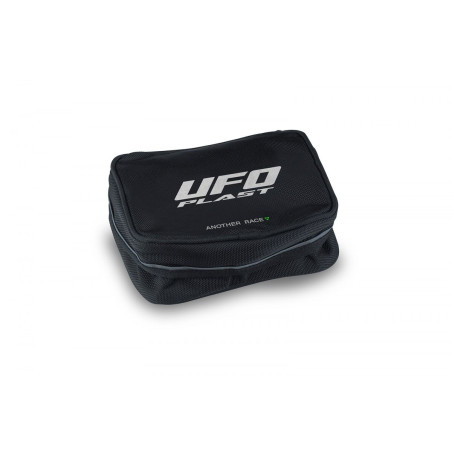 UFO TORBA NARZĘDZIOWA (NARZĘDZIÓWKA) MONTOWANA NA TYLNY BŁ0TNIK (WYS. 7,5 X 21 X 14 CM) KOLOR CZARNY
