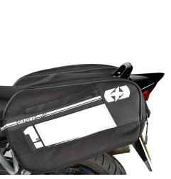 OXFORD SAKWY BOCZNE DUŻE F1 PANNIER LARGE 55L KOLOR CZARNY POJEMNOŚĆ 55 LITRÓW (ZASTĘPUJE OL434)