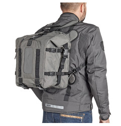 KAPPA TORBA NA ZBIORNIK / BAK (TANKBAG) MAGNETYCZNA LUB PLECAK 20L KOLOR SZARY (INSPIRING ADVENTURE)