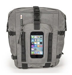 KAPPA TORBA NA ZBIORNIK / BAK (TANKBAG) MAGNETYCZNA LUB PLECAK 20L KOLOR SZARY (INSPIRING ADVENTURE)