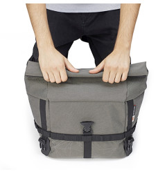 KAPPA TORBA NA SIEDZENIE, BAGAŻNIK LUB RAMIĘ 19L KOLOR SZARY (INSPIRING ADVENTURE)