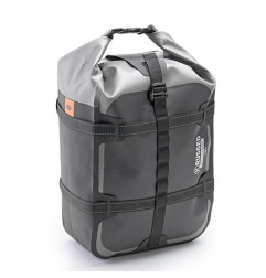 KAPPA TORBA NA SIEDZENIE / BAGAŻNIK 20L (45X27X19CM) 100% WODOSZCZELNA KOLOR CZARNO-SREBRNY (K' RUGGED)