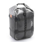 KAPPA TORBA NA SIEDZENIE / BAGAŻNIK 20L (45X27X19CM) 100% WODOSZCZELNA KOLOR CZARNO-SREBRNY (K' RUGGED)