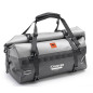 KAPPA TORBA / WAŁEK NA SIEDZENIE / BAGAŻNIK 40L (28X50X25CM) 100% WODOSZCZELNA KOLOR CZARNO-SREBRNY (K' RUGGED)