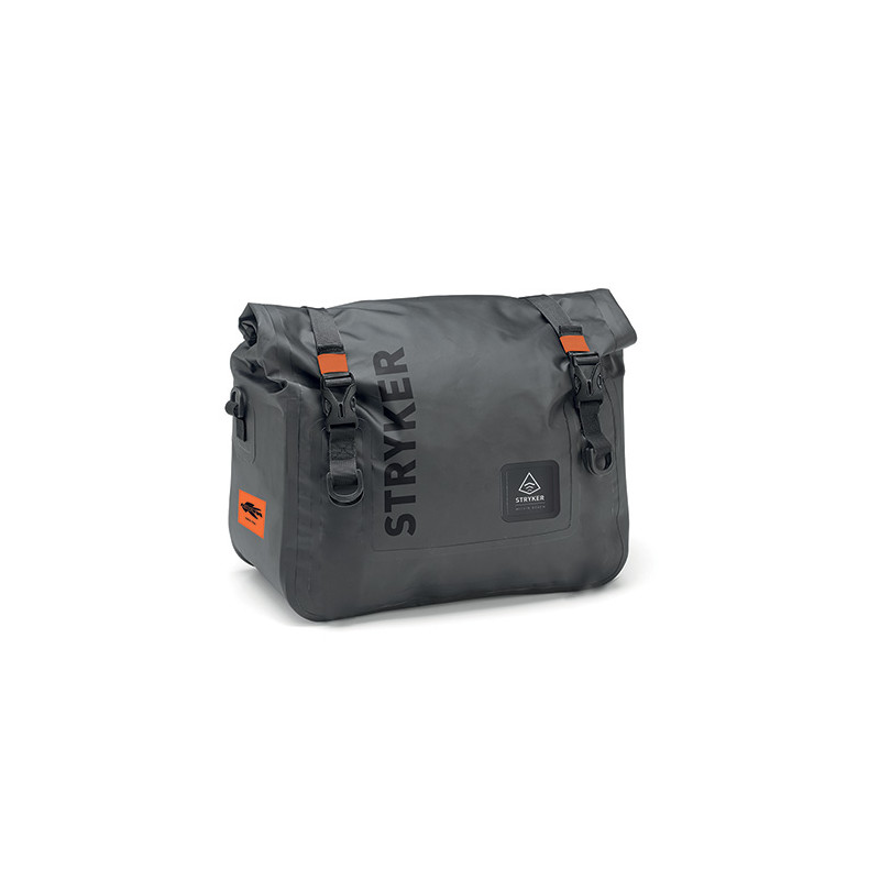 KAPPA TORBA NA SIEDZENIE / BAGAŻNIK 15L (38X16X26CM) 100% WODOSZCZELNA KOLOR CZARNY (STRYKER RANGE)