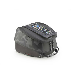 KAPPA TORBA NA ZBIORNIK / BAK (TANKBAG) DO MOCOWANIA TANKLOCK 9L (WYS. 18CM X SZER. 22CM X DŁ. 34CM) KOLOR CZARNY (K'DRIFTER)