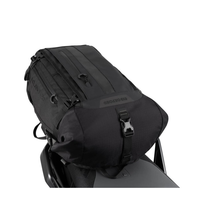 OXFORD TORBA NA TYLNE SIEDZENIE MOTOCYKLA ATLAS T-20 ADVANCED TOURPACK 20L KOLOR CZARNY