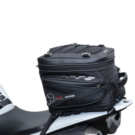 OXFORD TORBA NA TYLNE SIEDZENIE MOTOCYKLA T40R TAIL PACK KOLOR CZARNY