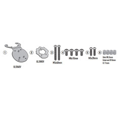 KAPPA MOCOWANIE TANKLOCK CF MOTO MT 450 '24-,