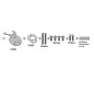 KAPPA MOCOWANIE TANKLOCK CF MOTO MT 450 '24-,