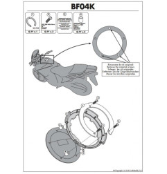 KAPPA MOCOWANIE TANKLOCK KAWASAKI ER-6N,ER-6F,VERSYS 1000