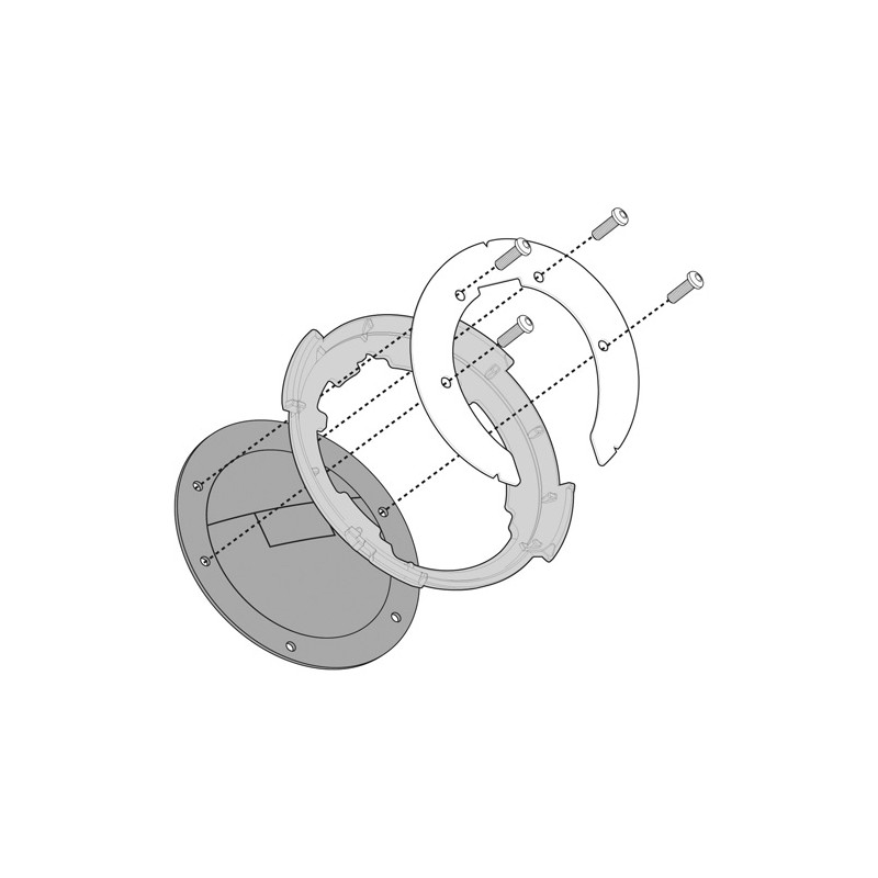 KAPPA MOCOWANIE TANKLOCK BMW R1200GS '04-'12