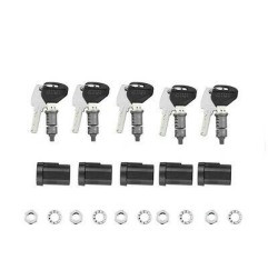 KAPPA ZAMEK DO KUFRÓW KGR33, KGR46, K49, K46, K47, K35 ORAZ ALUMINIOWYCH KVG, KFR, KVE, KMS SECURITY LOCK ( 5 SZT )