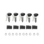 KAPPA ZAMEK DO KUFRÓW KGR33, KGR46, K49, K46, K47, K35 ORAZ ALUMINIOWYCH KVG, KFR, KVE, KMS SECURITY LOCK ( 5 SZT )