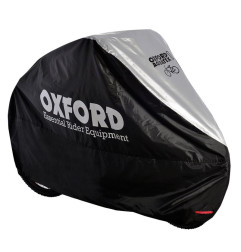 OXFORD AQUATEX ROWEROWY POKROWIEC WODOODPORNY NA ROWER KOLOR SZARY/CZARNY