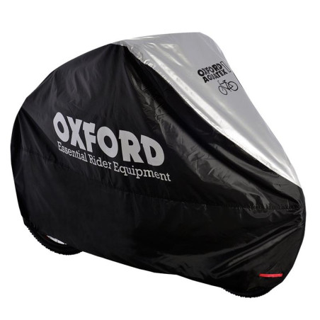 OXFORD AQUATEX ROWEROWY POKROWIEC WODOODPORNY NA ROWER KOLOR SZARY/CZARNY
