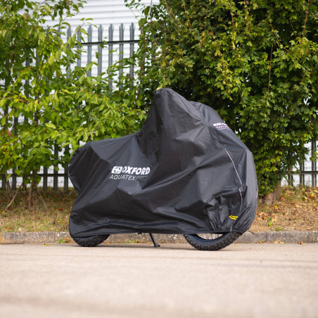 OXFORD AQUATEX PRO POKROWIEC WODOODPORNY NA MOTOCYKL KOLOR CZARNY ROZMIAR XL